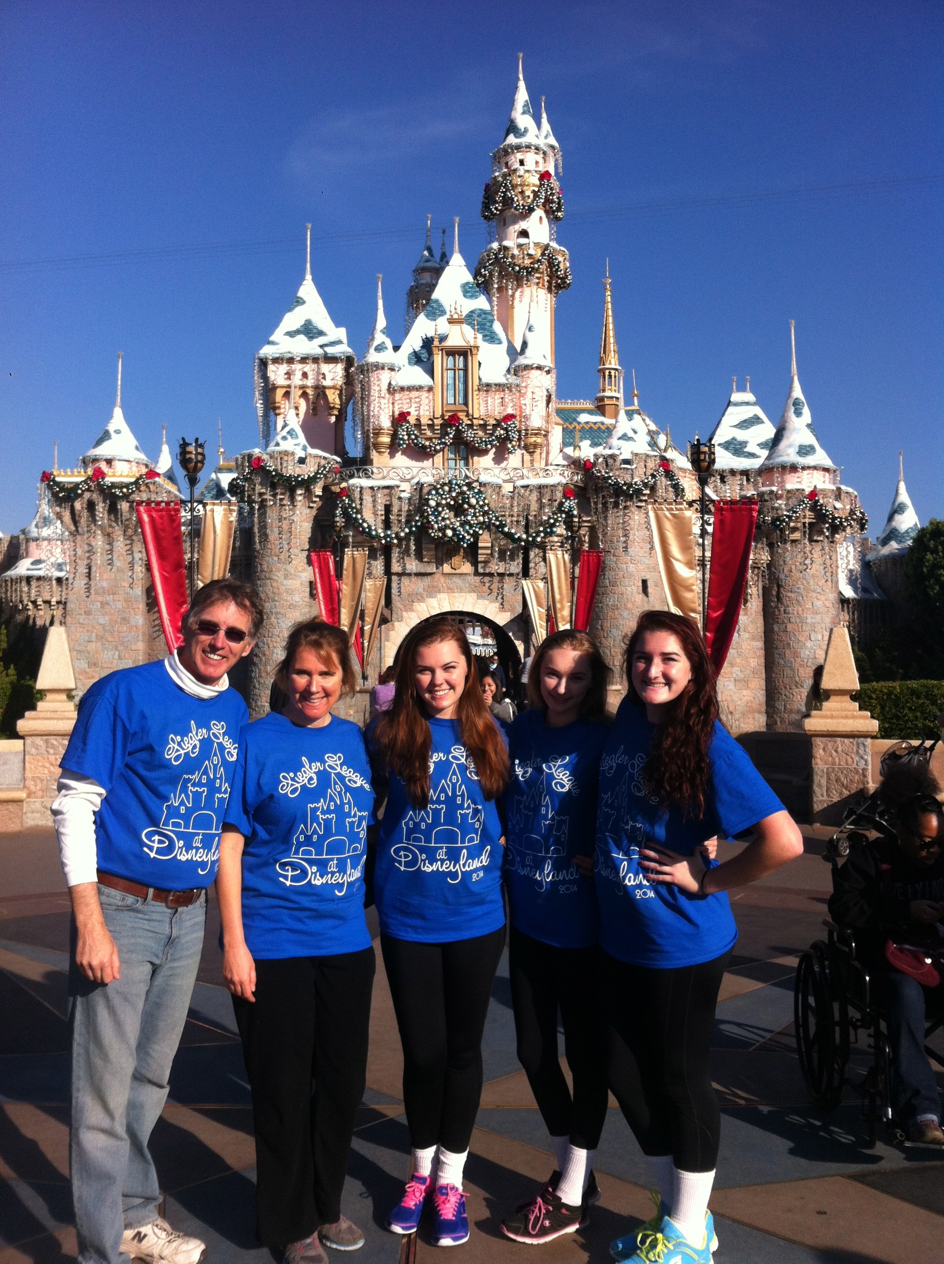 The Liegler League at Disneyland 2014