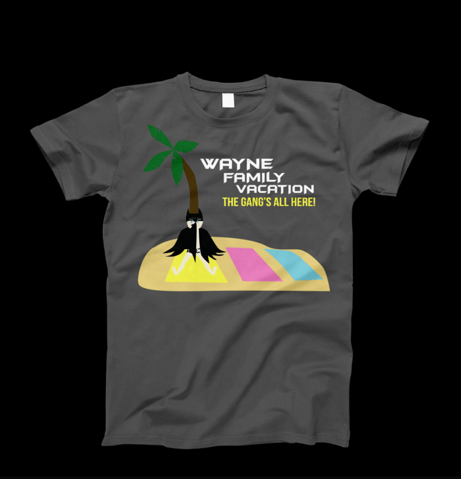 Batman Family Vacation Custom Shirt Fan Art