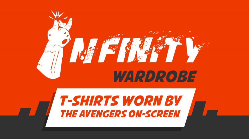 Infinity Wardrobe: T-Shirts Worn by the Avengers On-Screen