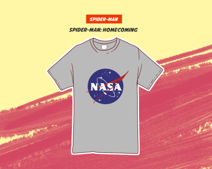 Spider-Man NASA T-Shirt Slider