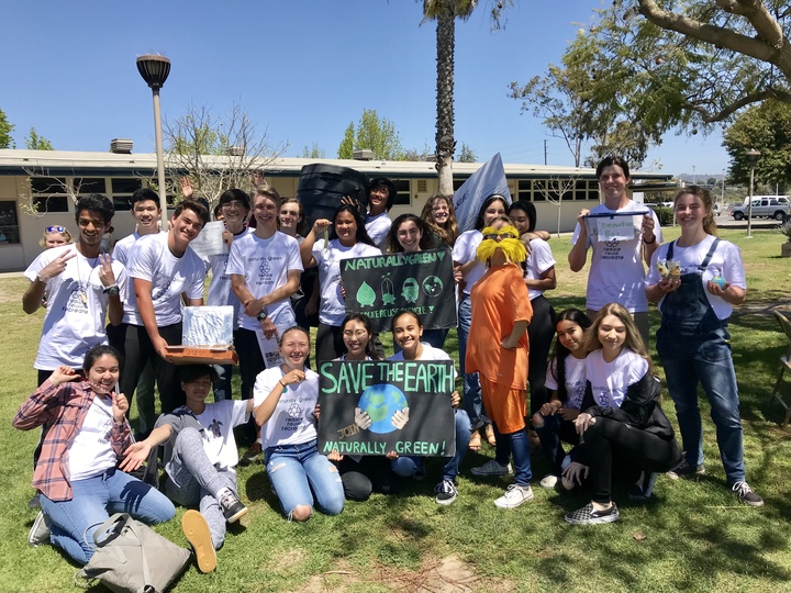 earth day clean up crew