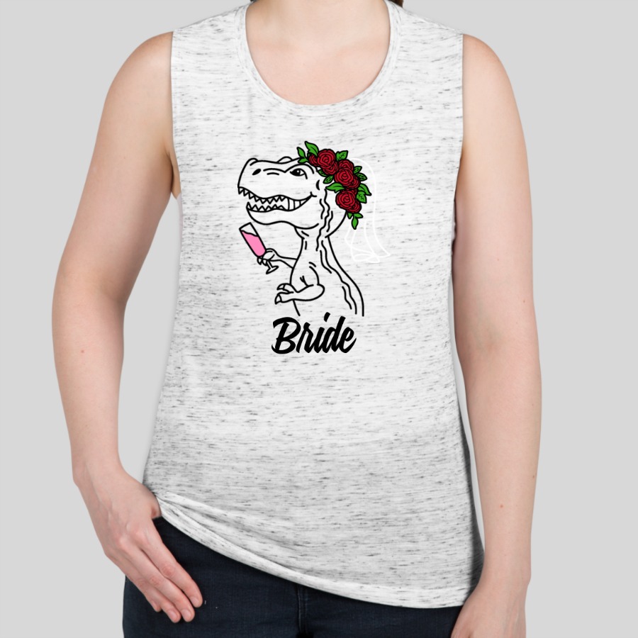 Bride-o-sauraus Rex Custom Tank Top