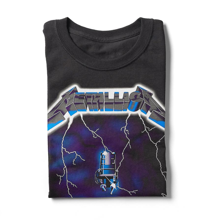 Metallica Ride the Lightning t-shirt
