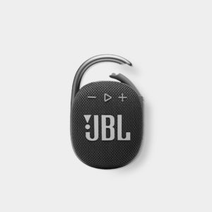 Show your clients how much you're invested in them with premium custom tech accessories like the JBL Clip 4 Portable Waterproof Bluetooth Speaker.