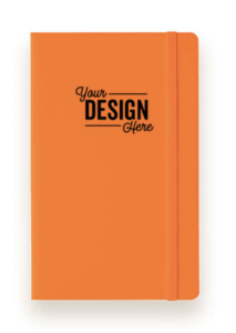 Office supplies, like the Moleskine Hard Cover Ruled Notebook in orange, will always be useful and reliable.