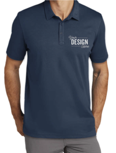 The TravisMathew Oceanside Solid Performance Polo in Blue Nights is iconic and beach-inspired.