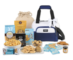 The Igloo Seadrift Celebrate Good Times Gourmet Gift Set and Cooler is the ultimate tasty corporate gift.