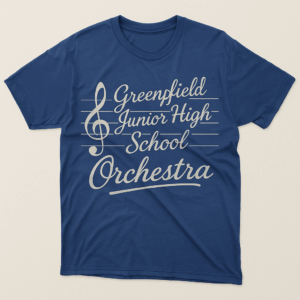 school orchestra custom shirt