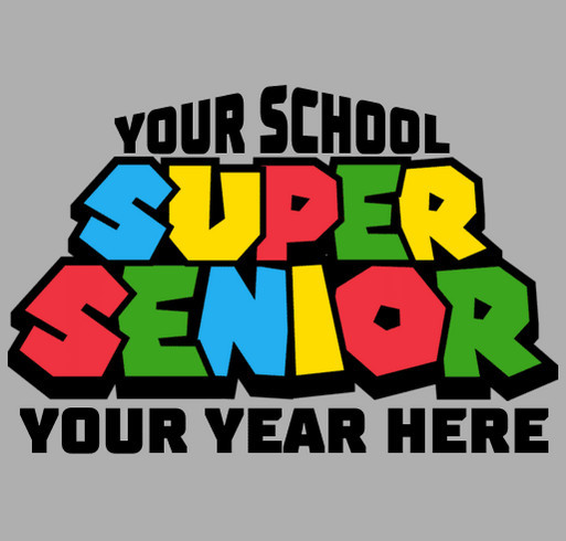 senior year custom t shirts and designs